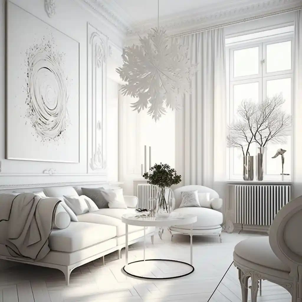 Beyaz Salon Dekorasyonunda Temizlik ve Aydınlatmanın Rolü ve Uygulama Yöntemleri
