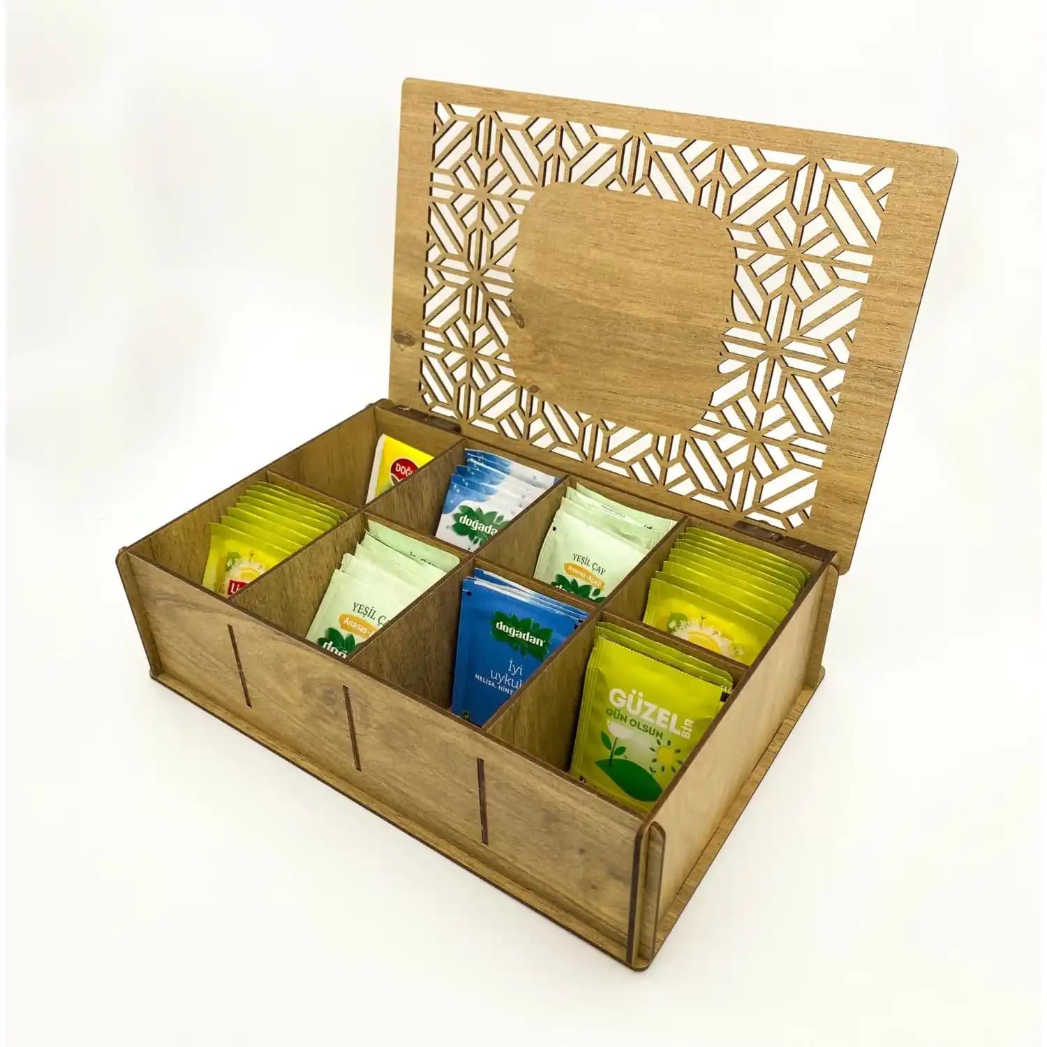 Bitki Çayı Kutuları ile Modern ve Doğal Ev Dekorasyonu Yaratma Rehberi