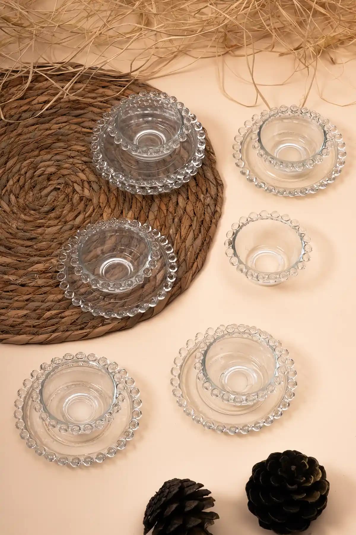 Boncuklu Cam Kase ile Dekorasyonda Zarafet ve Şıklık Yaratmanın Yolları