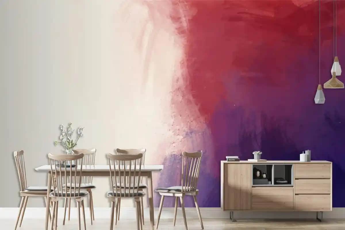 Bordo ve Mavi Duvar Kombinasyonlarıyla Modern ve Şık Dekorasyon Fikirleri