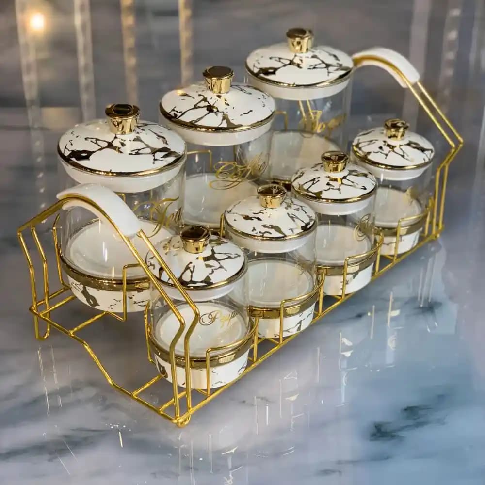 Cam Baharat Takımlarıyla Mutfak Dekorasyonunuza Şıklık ve Fonksiyonellik Katın