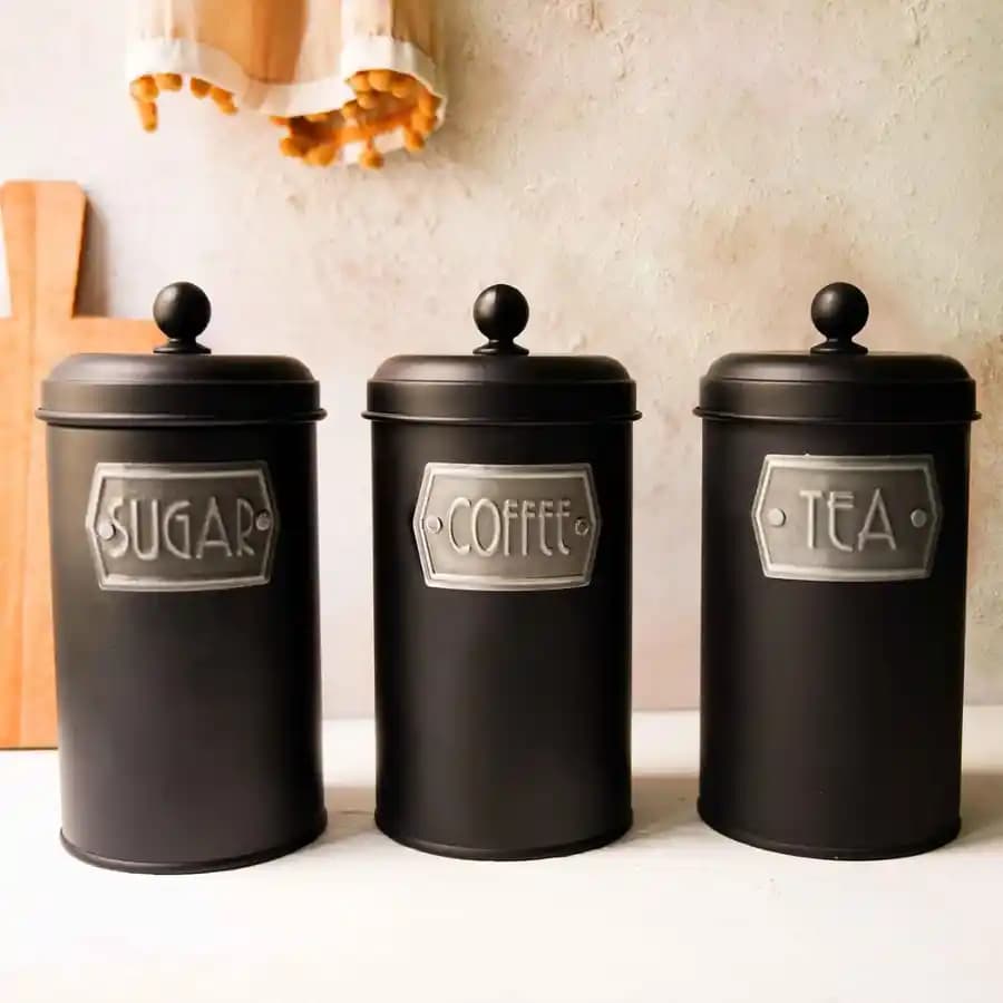 Çay ve Kahve Şeker Kavanozlarıyla Dekorasyonda Zarif ve Fonksiyonel Dokunuşlar