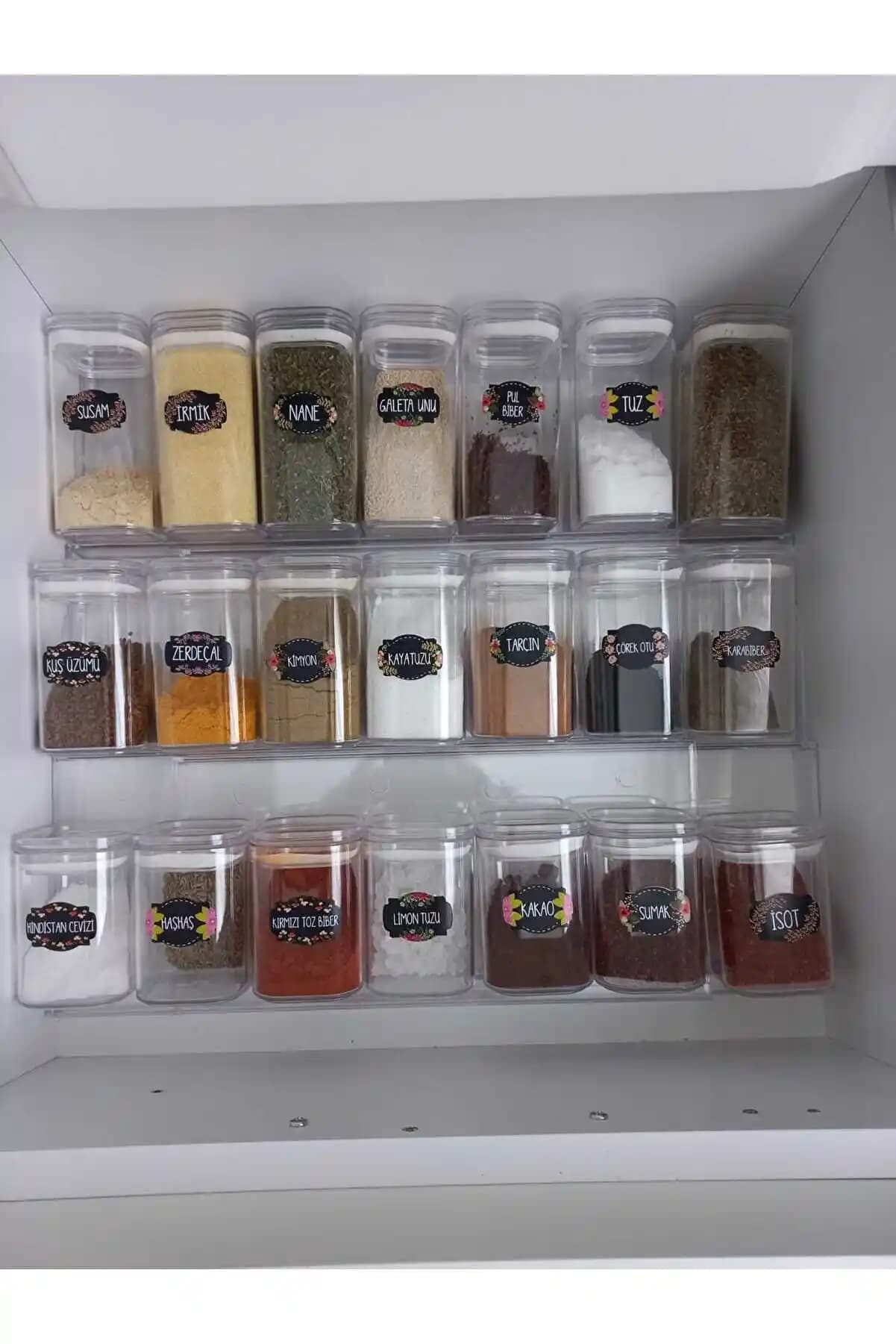 Çekmece İçi Baharatlıklar ile Mutfak Düzeninizi Modern ve Şık Hale Getirin