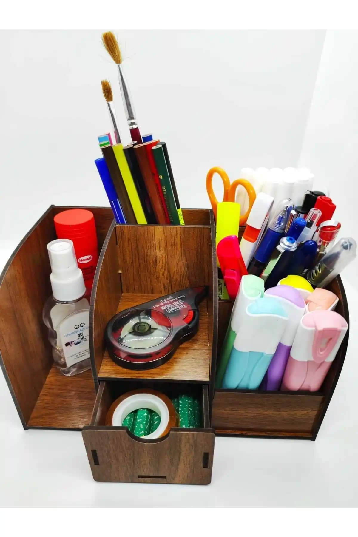 Çekmeceli Kalem Organizerleri ile Çalışma Alanlarınızı Düzenleyin ve Estetik Katın