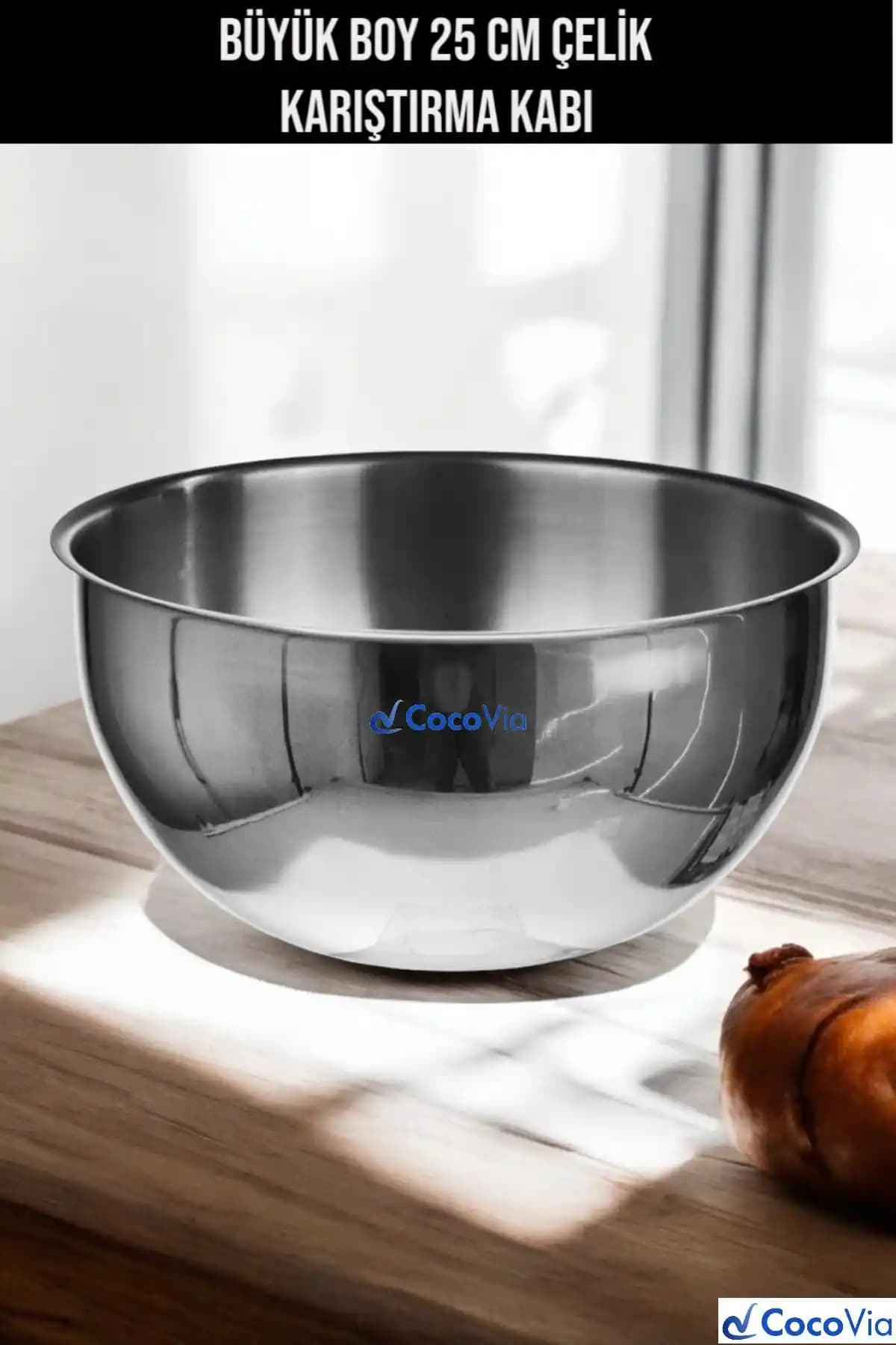 Çelik Çırpma Kabı: Modern Mutfak Dekorasyonunda Estetik ve Fonksiyonellik