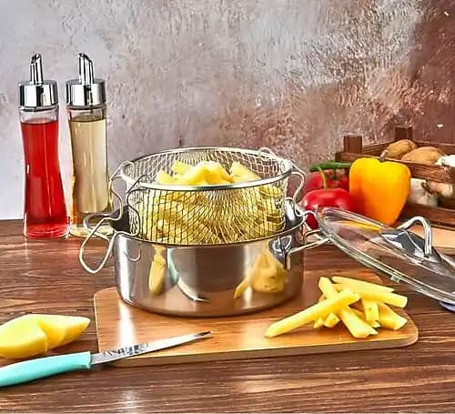 Çelik Patates Kızartma Tencereleri: Dayanıklı ve Estetik Mutfak Gereçleri