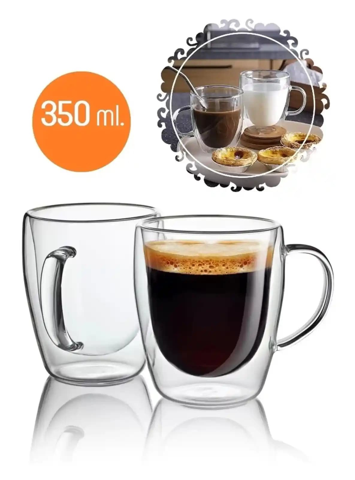 Çift Cidarlı Cam Kupalar: Modern Tasarım ve Fonksiyonellik ile Sıcak İçecek Keyfi