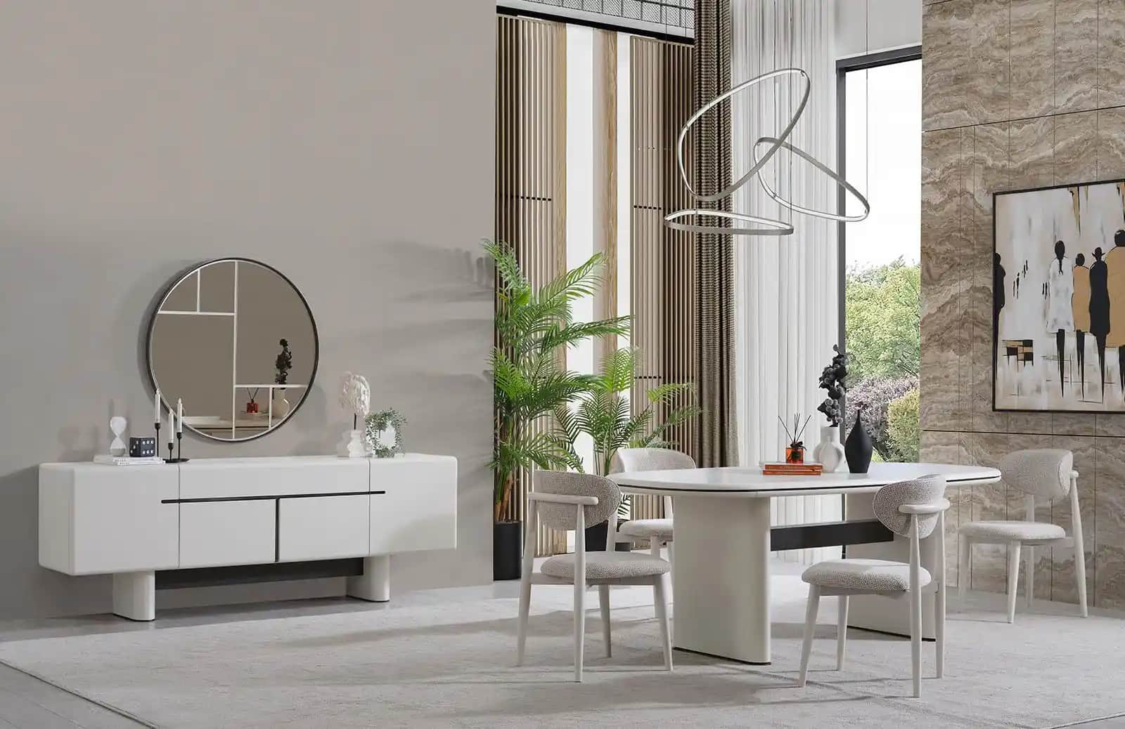 Clara Yemek Odası Dekorasyonu: Modern ve Şık Tasarımlar ile Fonksiyonelliğin Buluşması