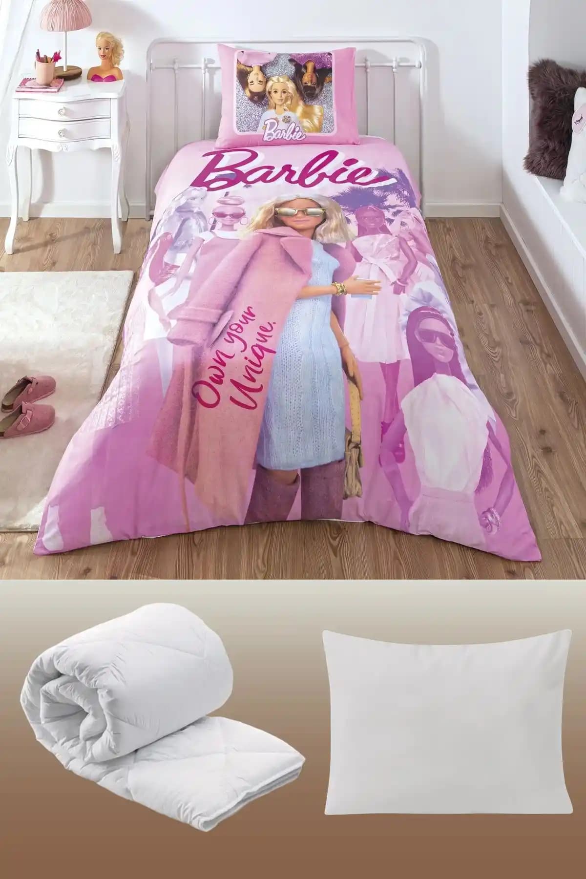 Çocuk Odası Dekorasyonunda Barbie Uyku Setleriyle Renkli ve Eğlenceli Atmosferler