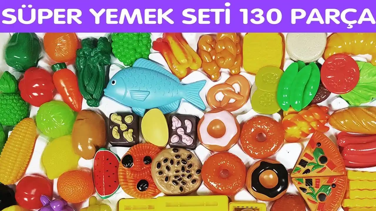 Çocuklar İçin Oyuncak Yemek Setleri: Geliştirici ve Dekoratif Seçenekler