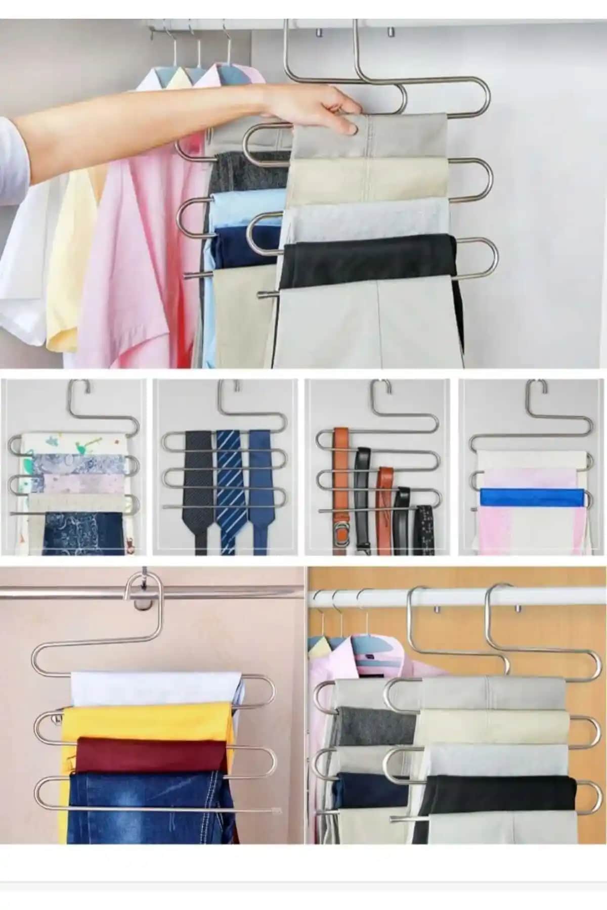 Çoklu Pantolon Askısı ile Modern ve Fonksiyonel Dekorasyon Çözümleri