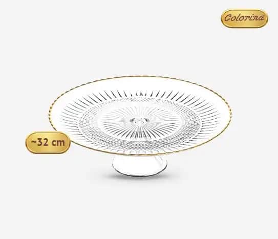 Colorina Ayaklı Kek Tabağıyla Dekorasyonda Zarafetin Yeni Adı