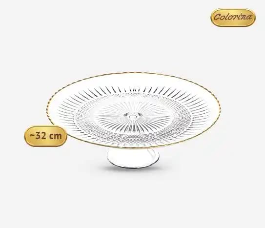 Colorina Ayaklı Kek Tabağıyla Dekorasyonda Zarafetin Yeni Adı