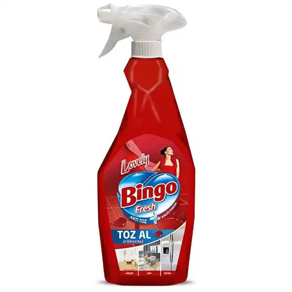 Dekorasyon ve Mobilyada Toz Temizliği İçin Bingo Toz Al Sprey Kullanım Rehberi