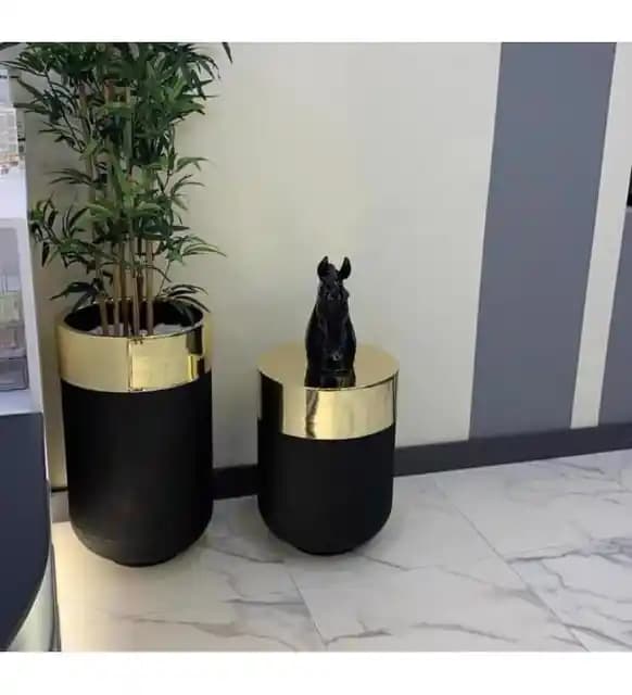 Dekorasyonda Gold Saksi Kullanımı ve Zarafetin Şık Detayları