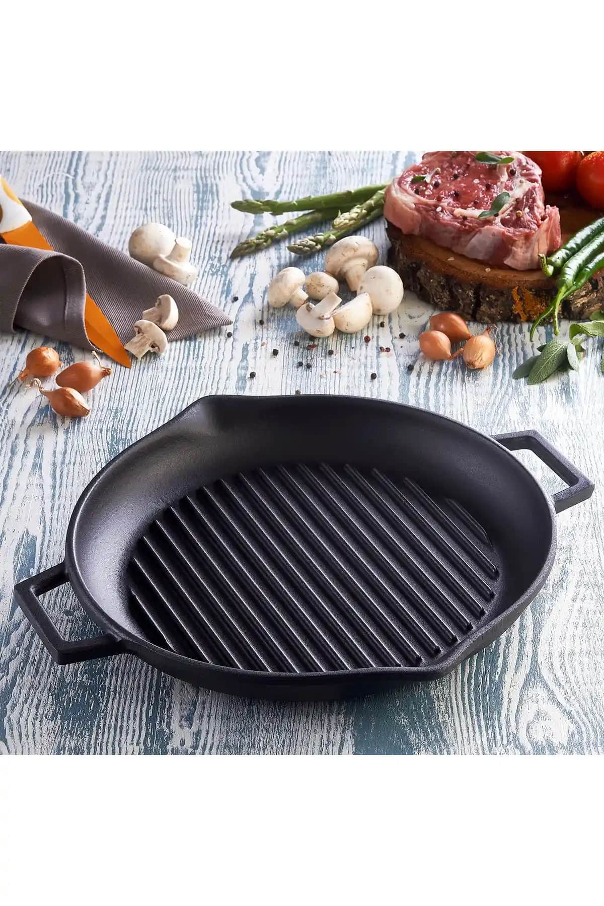 Demir Döküm Izgara Tava Kullanım Rehberi: Sağlıklı ve Lezzetli Yemekler İçin İpuçları