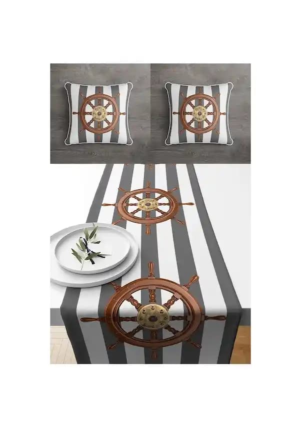 Deniz Esintisini Yansıtan Marin Kırlentlerle Evinize Şıklık Katın