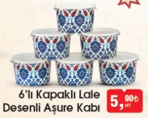 Desenli Aşure Kabı ile Dekorasyonda Zarafet ve İşlevselliğin Birleşimi