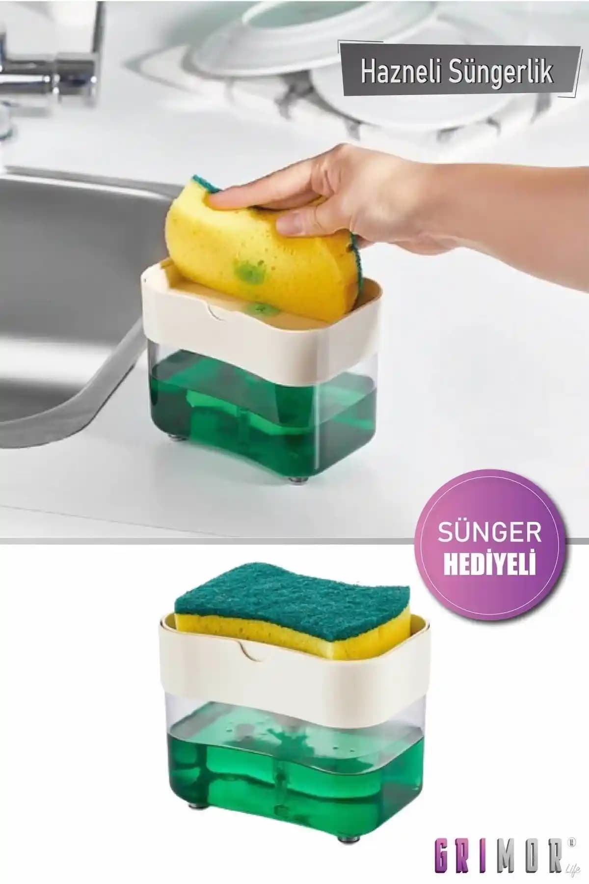 Deterjan Hazneli Süngerlikler: Modern ve Pratik Çözüm ile Mutfak ve Banyo Dekorasyonunu Geliştirin