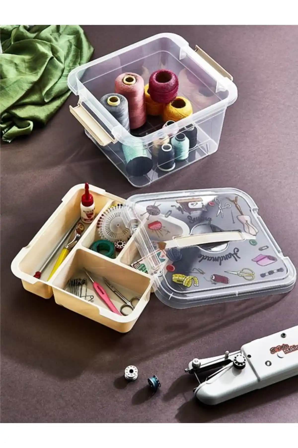 Dikiş Kutuları Dekorasyon ve İşlevsellik İçin Modern ve Vintage Seçenekler