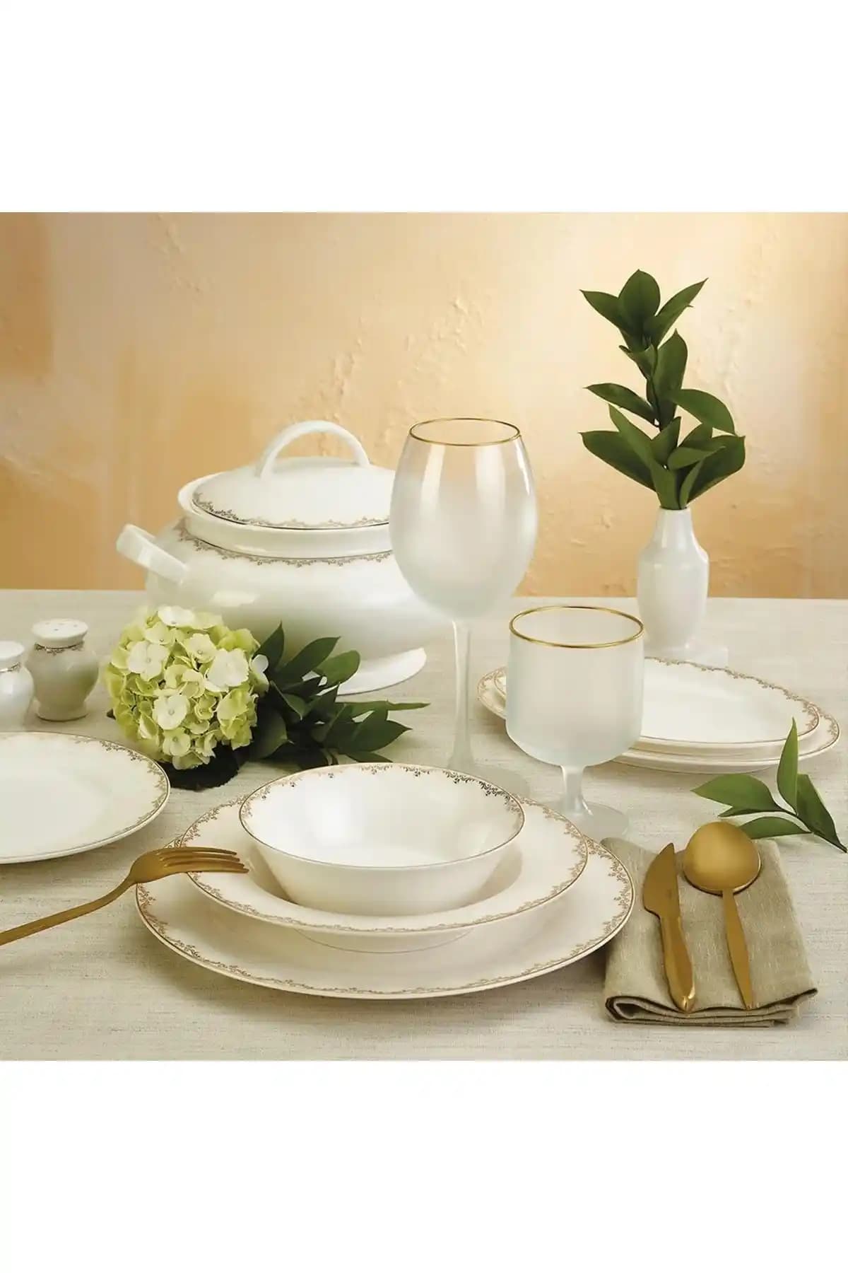 Emsan Asya Yemek Takımı ile Modern ve Şık Mutfak Dekorasyonları