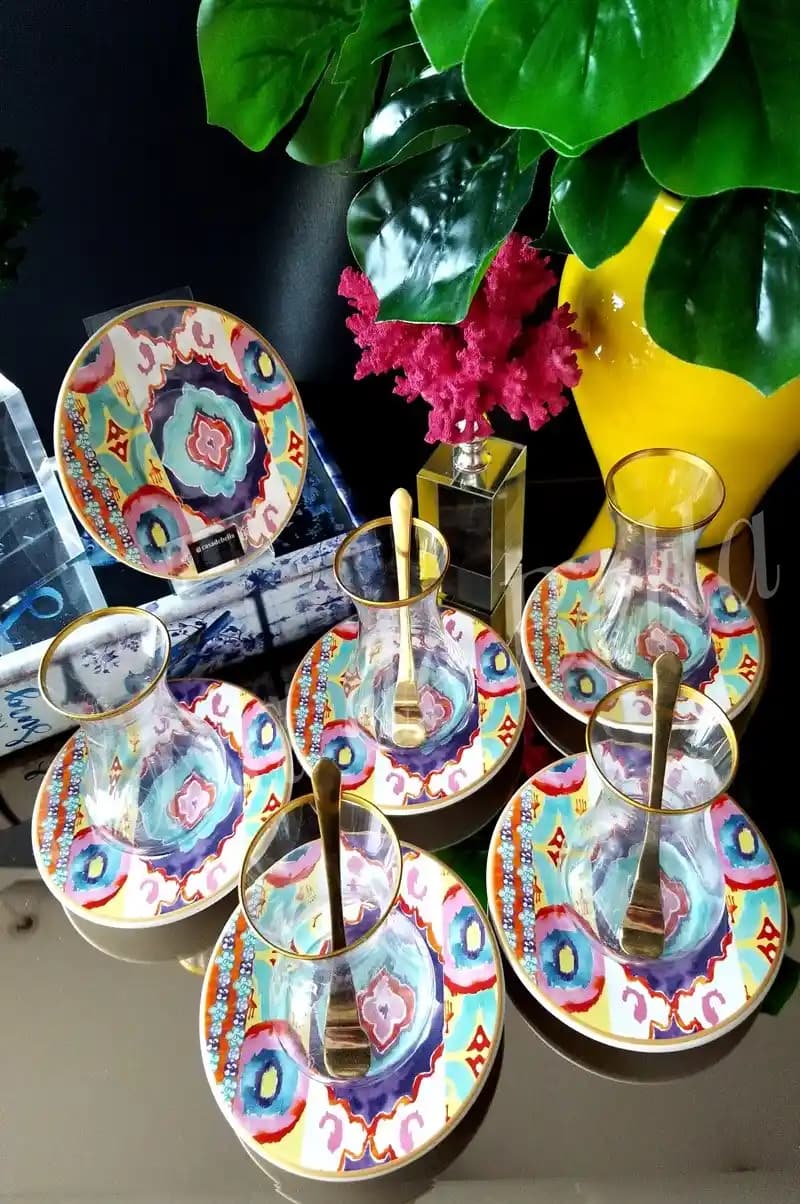 Etnik Çay Setleri ile Dekorasyonda Sıcak ve Zarif Dokunuşlar