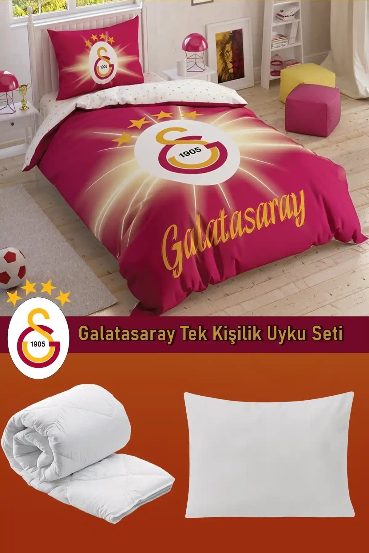 Galatasaray Yorgan Setleri: Taraftar Ruhunu Yansıtan Konfor ve Şıklık İçin En İyi Seçenekler