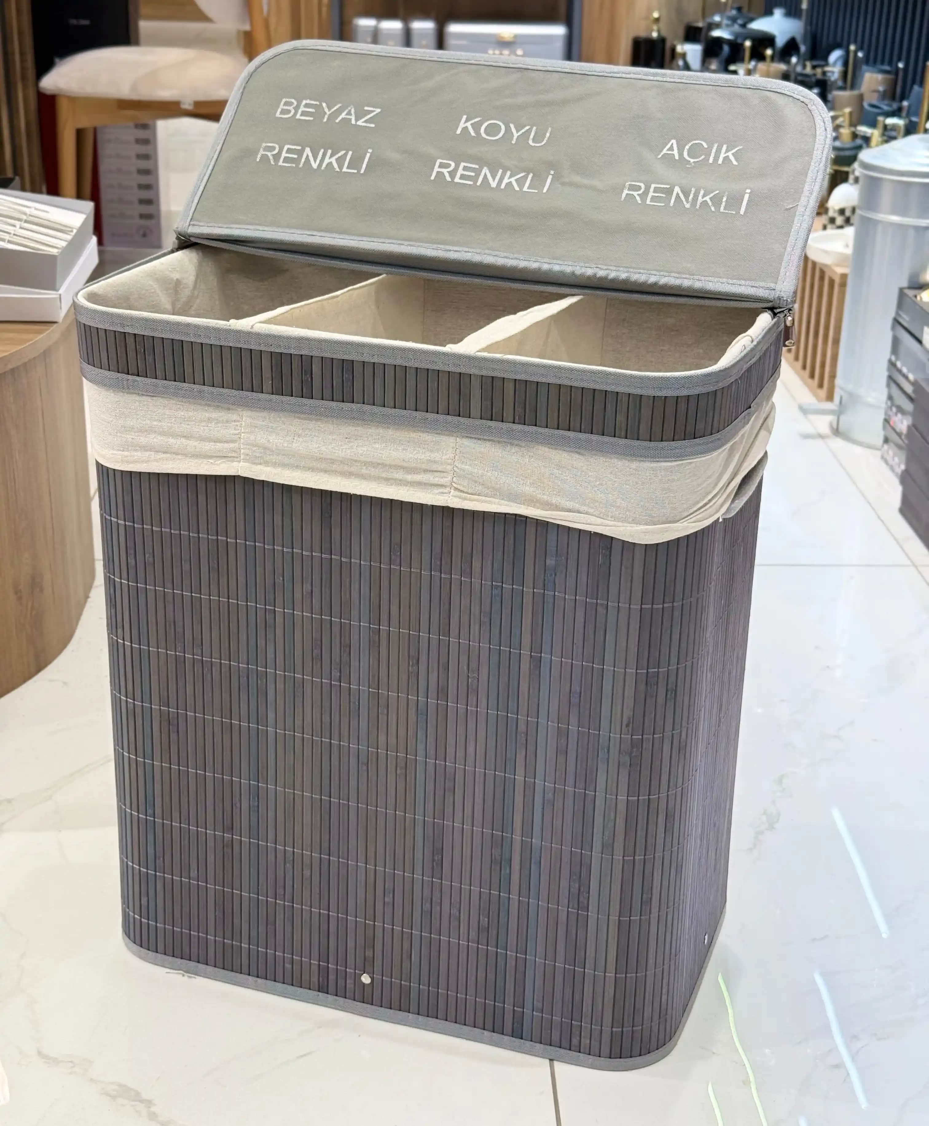 Gri Kirli Sepetleri: Modern Dekorasyonda Şıklık ve İşlevsellik İçin En İyi Seçenekler