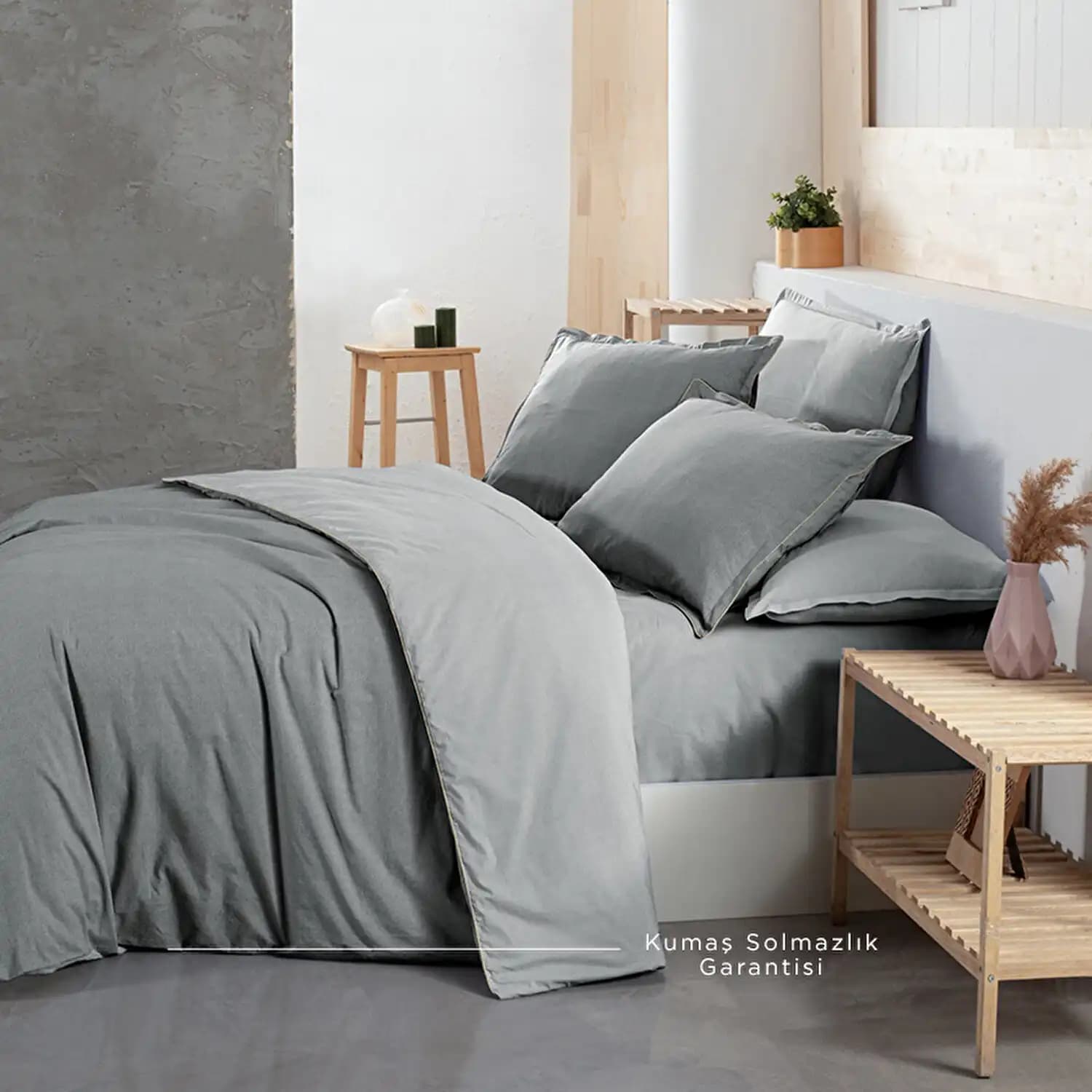 Gri Nevresim Takımı Seçenekleri ve Yatak Odası Dekorasyonunda Kullanım İpuçları