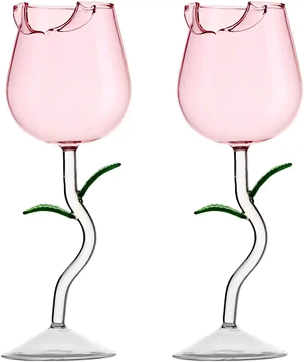 Gül Şeklinde Kadeh Dekorasyonda Zarafet ve Şıklığın Simgesi