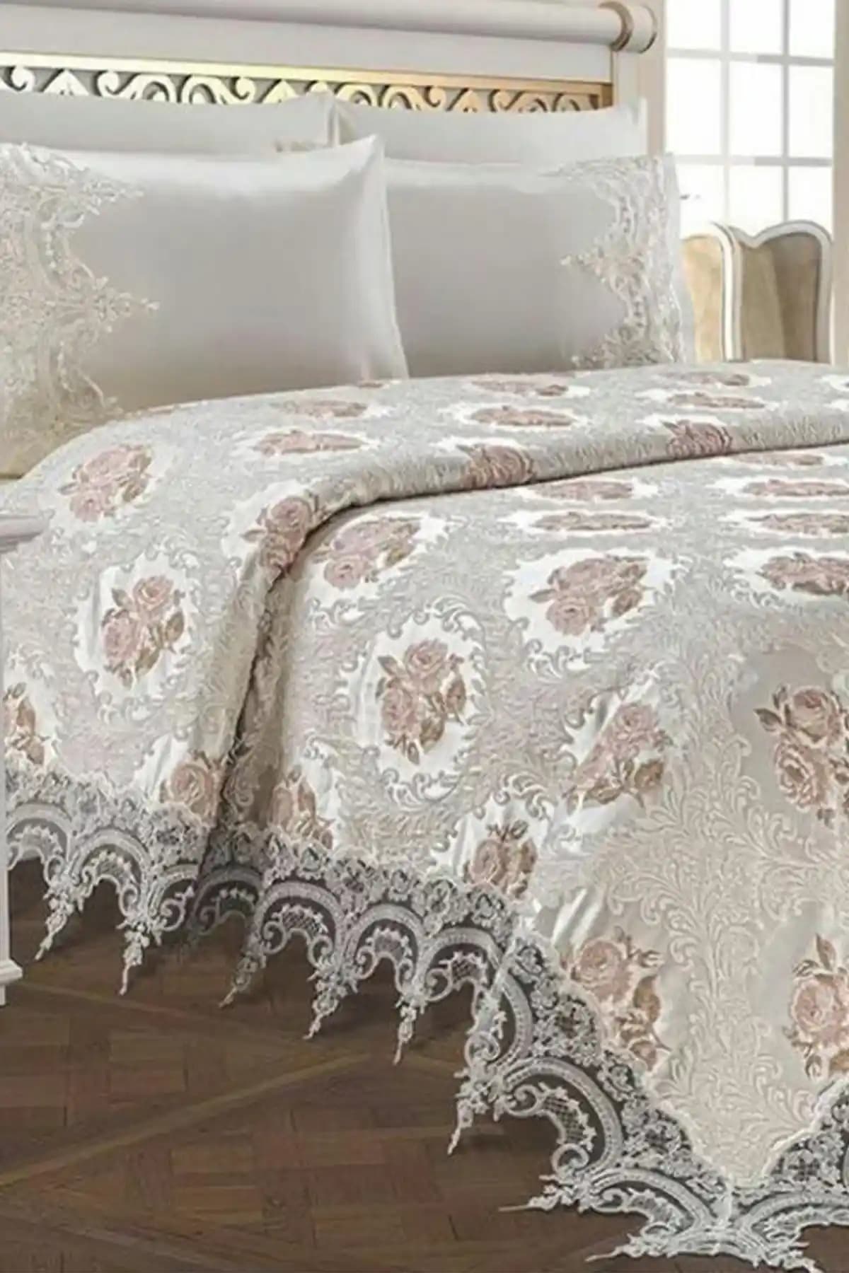 Güpürlü Pike Takımı Seçenekleri ve Yatak Odası Dekorasyon İpuçları