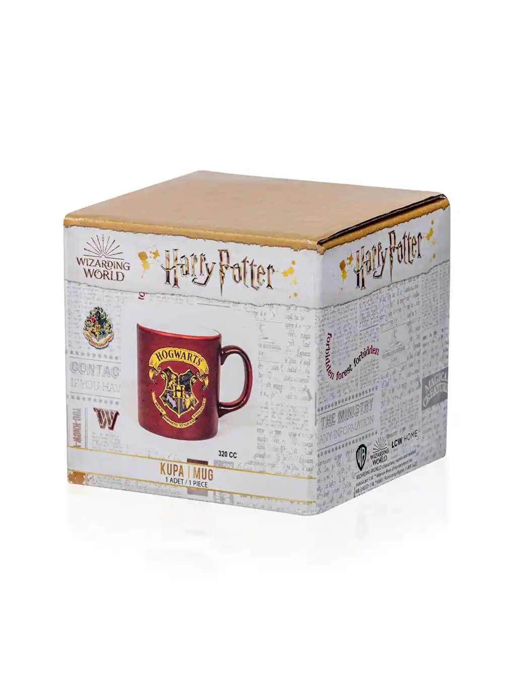 Harry Potter Temalı Seramik Kupalar ile Dekorasyonunuza Büyü Katın ve Günlük Hayatı Sihirli Hale Getirin