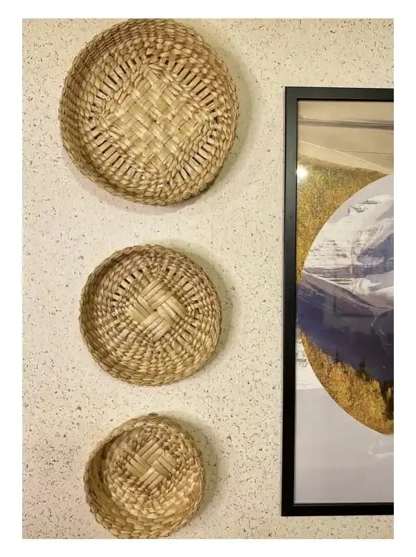 Hasır Duvar Sepetleri ile Mekânlarınızı Doğal ve Şık Bir Şekilde Dekore Edin