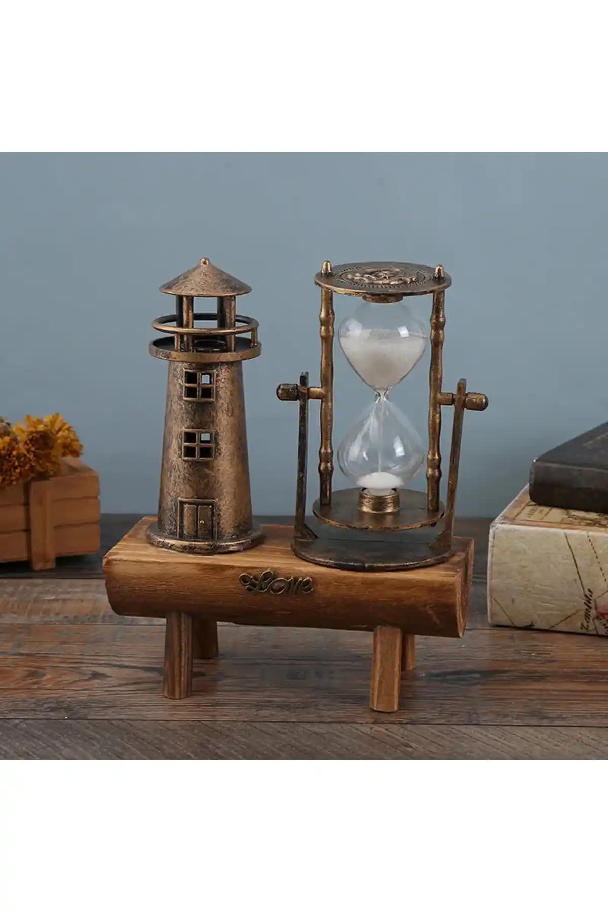 Hediyelik Kum Saati Dekorasyonda Zamansız ve Şık Bir Detay Olmayı Sürdürür