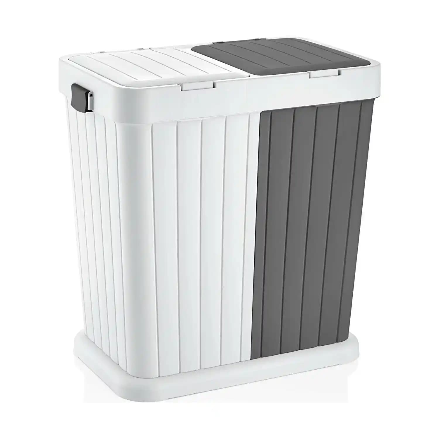 İki Bölmeli Kirli Sepetleri: Modern ve Fonksiyonel Depolama Çözümünüz