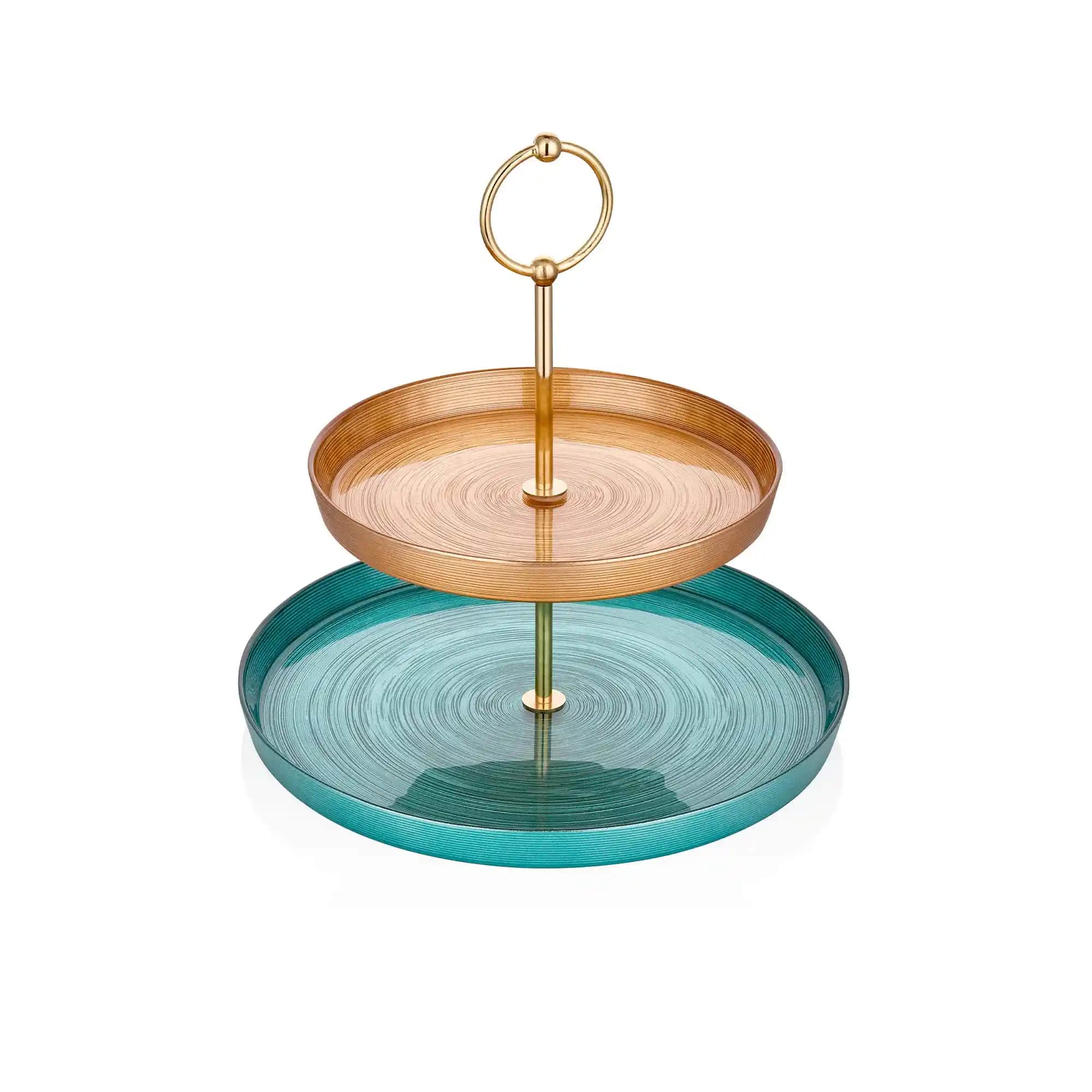 İki Katlı Servis Tabağı: Estetik ve Fonksiyonelliğin Modern Birleşimi