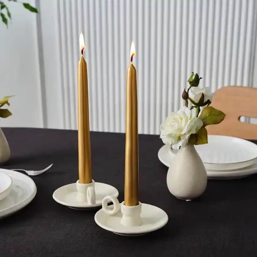 İkili Şamdanlar ile Dekorasyonda Zarafet ve İşlevselliğin Buluşması