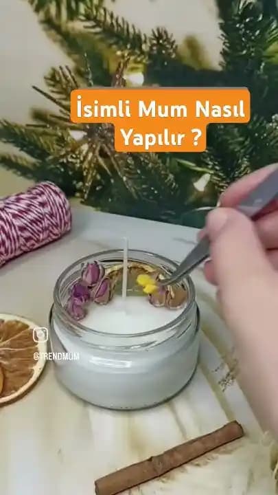 İsimli Mumlar ile Dekorasyona Kişisel Dokunuşlar ve Şık Atmosferler Yaratın