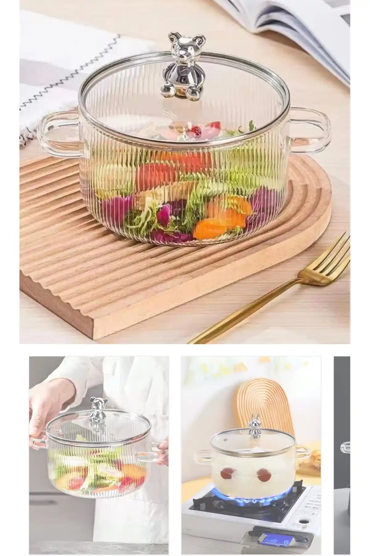 Isıya Dayanıklı Cam Tencere: Güvenli ve Estetik Modern Mutfak Gereçleri