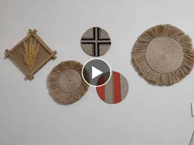 Jüt İp Kullanarak Doğal ve Şık Duvar Süsleri Yapma Rehberi