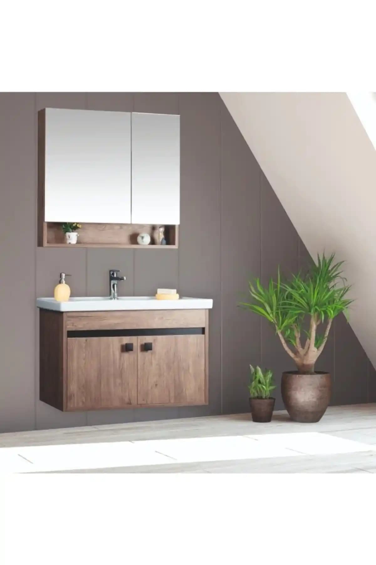 Kahverengi Banyo Dolabı Seçenekleri ve Dekorasyon İpuçları