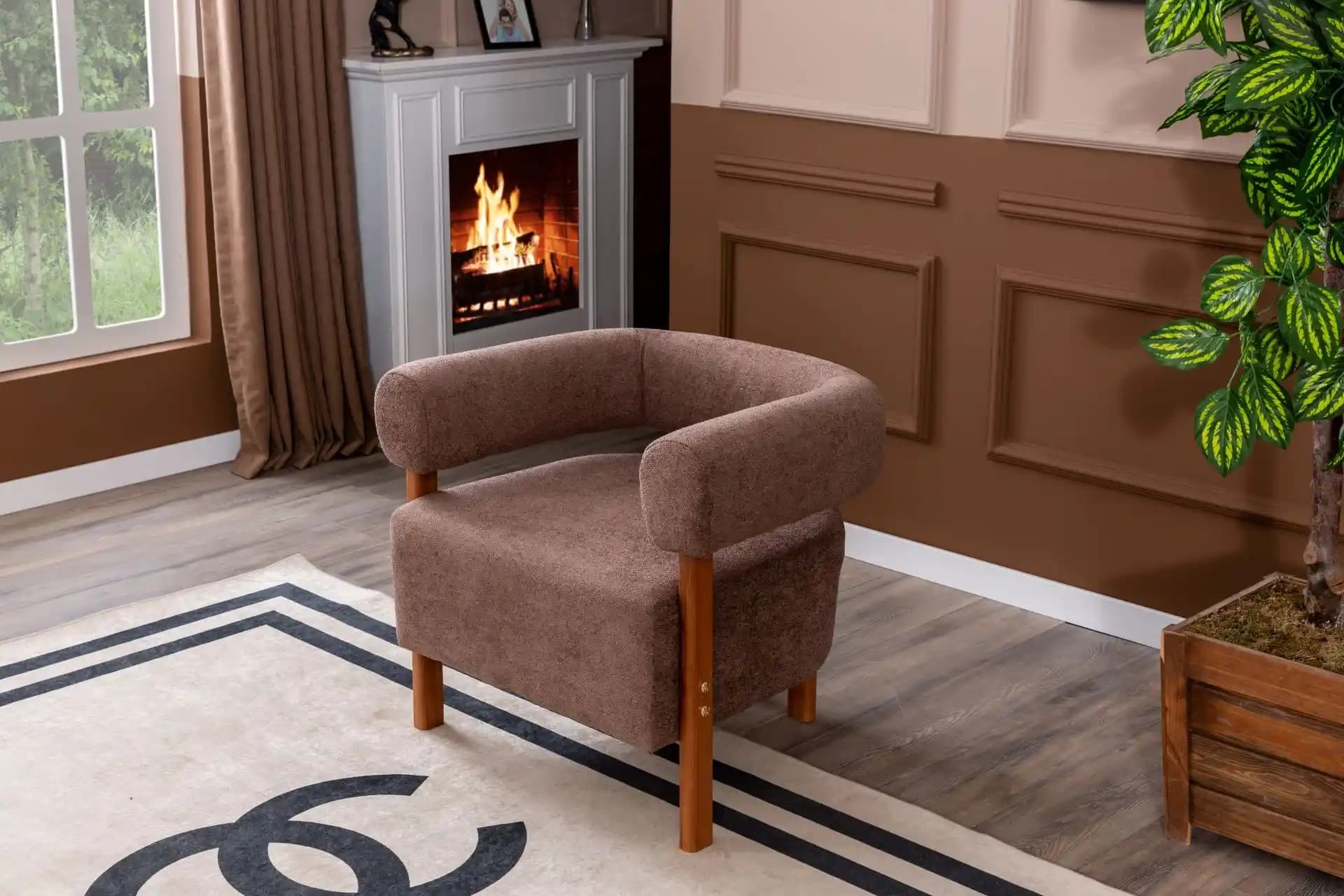 Kahverengi Berjerlerle Dekorasyonda Sıcaklık ve Şıklık Yaratmanın Yolları