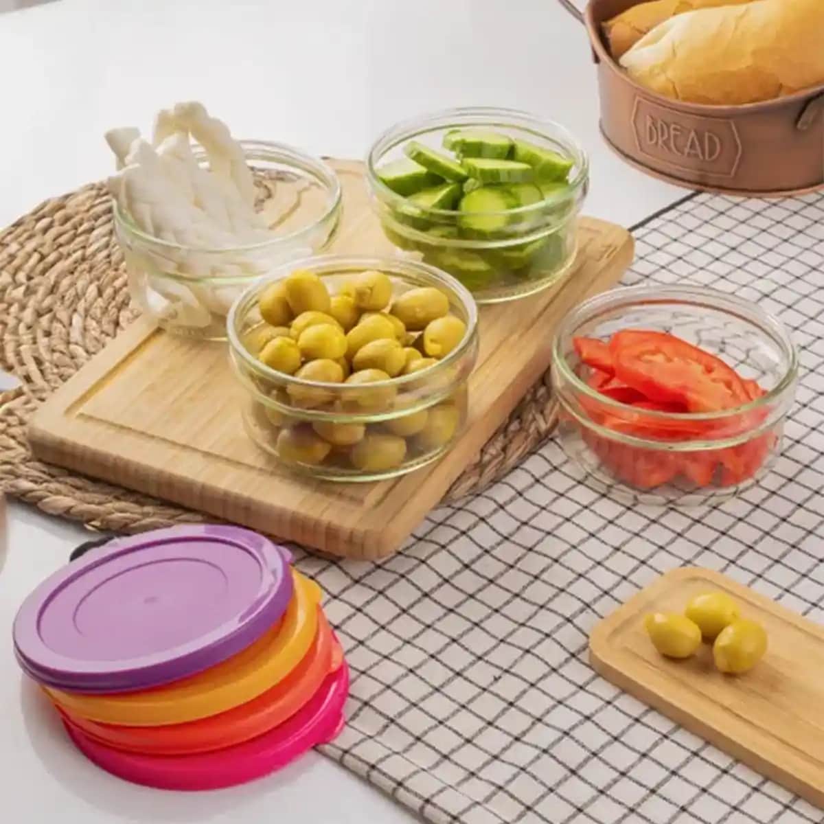 Kapaklı Kahvaltılık Cam Ürünleri: Modern ve Şık Mutfak Dekorasyonu İçin En İyi Seçenekler