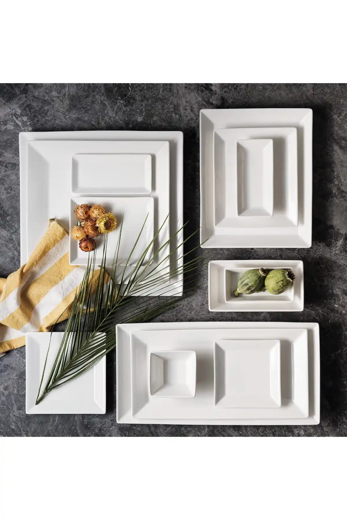 Karaca Carmen Trend Dikdörtgen Porselen Tabak Dekorasyon ve Mobilya Trendleri