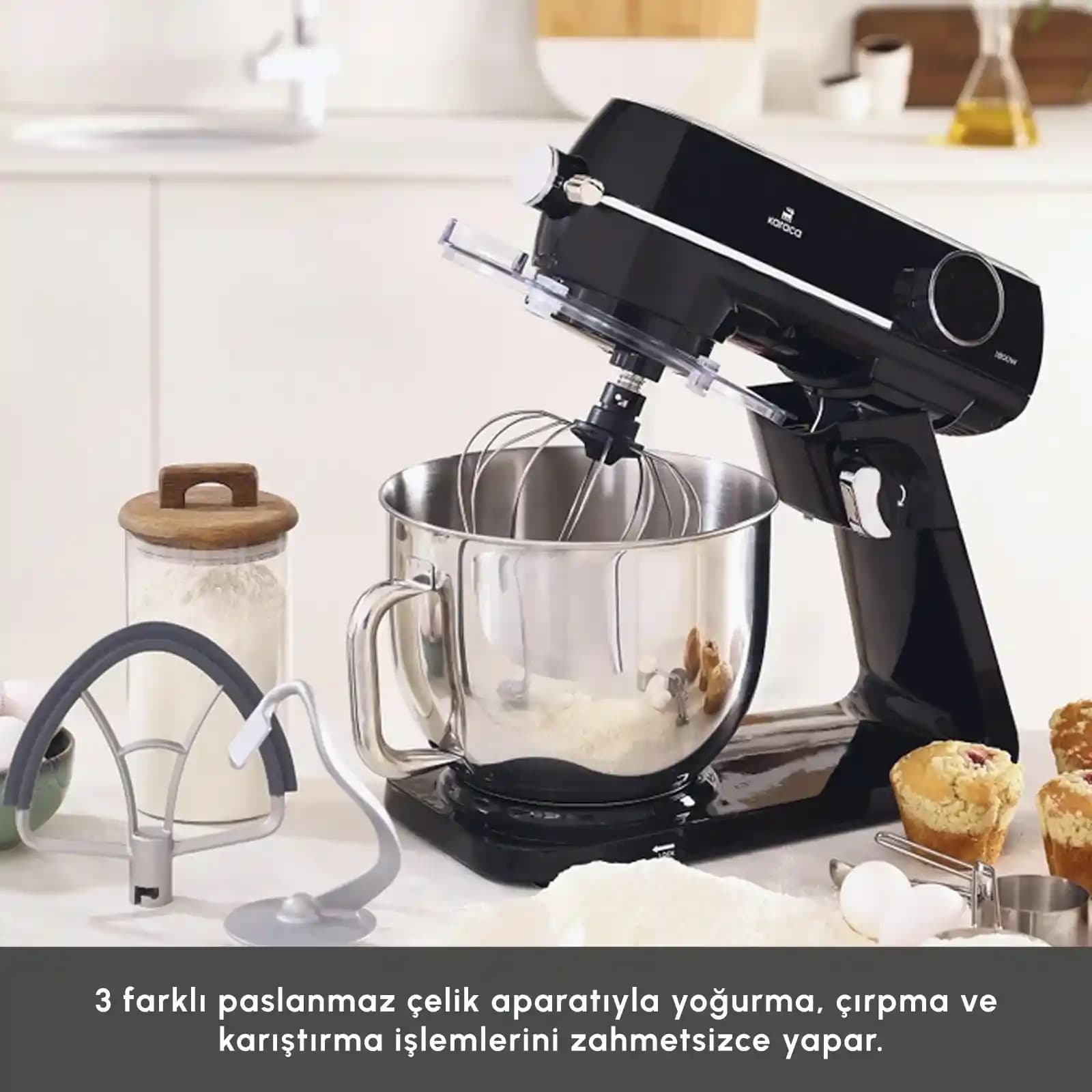 Karaca Döküm Hamur Yoğurma Makinesi: Dayanıklı ve Profesyonel Mutfak Yardımcısı