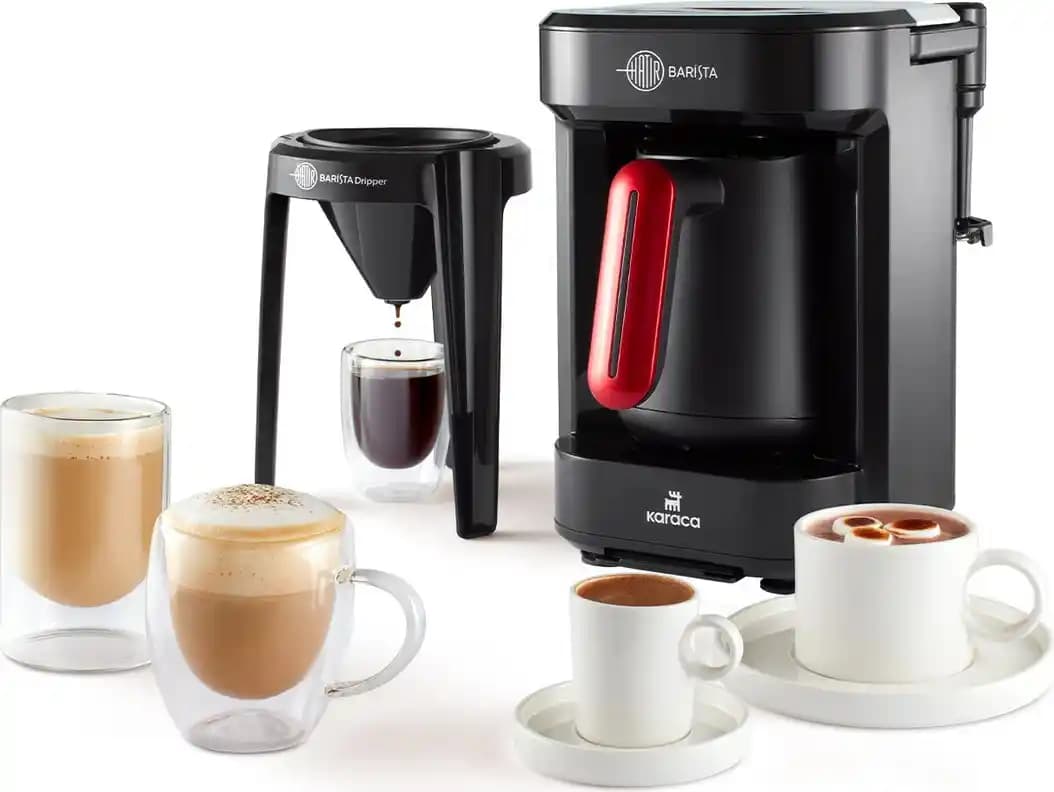 Karaca Hatır Barista Türk Kahve Makinesi Antrasit: Modern Dekorasyon ve Fonksiyonellik Bir Arada