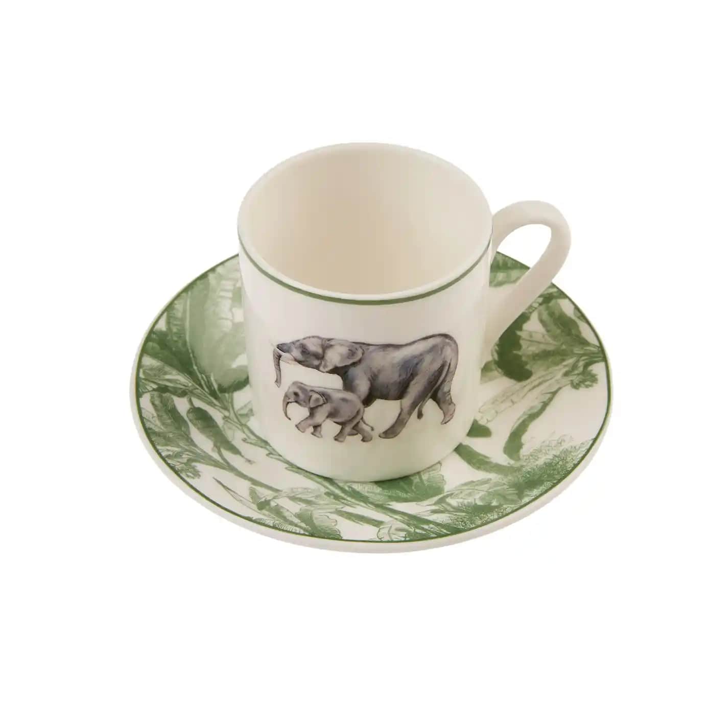 Karaca Jungle 6 Kişilik Kahve Fincanı Takımı Doğadan İlham Alan Tasarımıyla Şıklık ve Fonksiyonellik