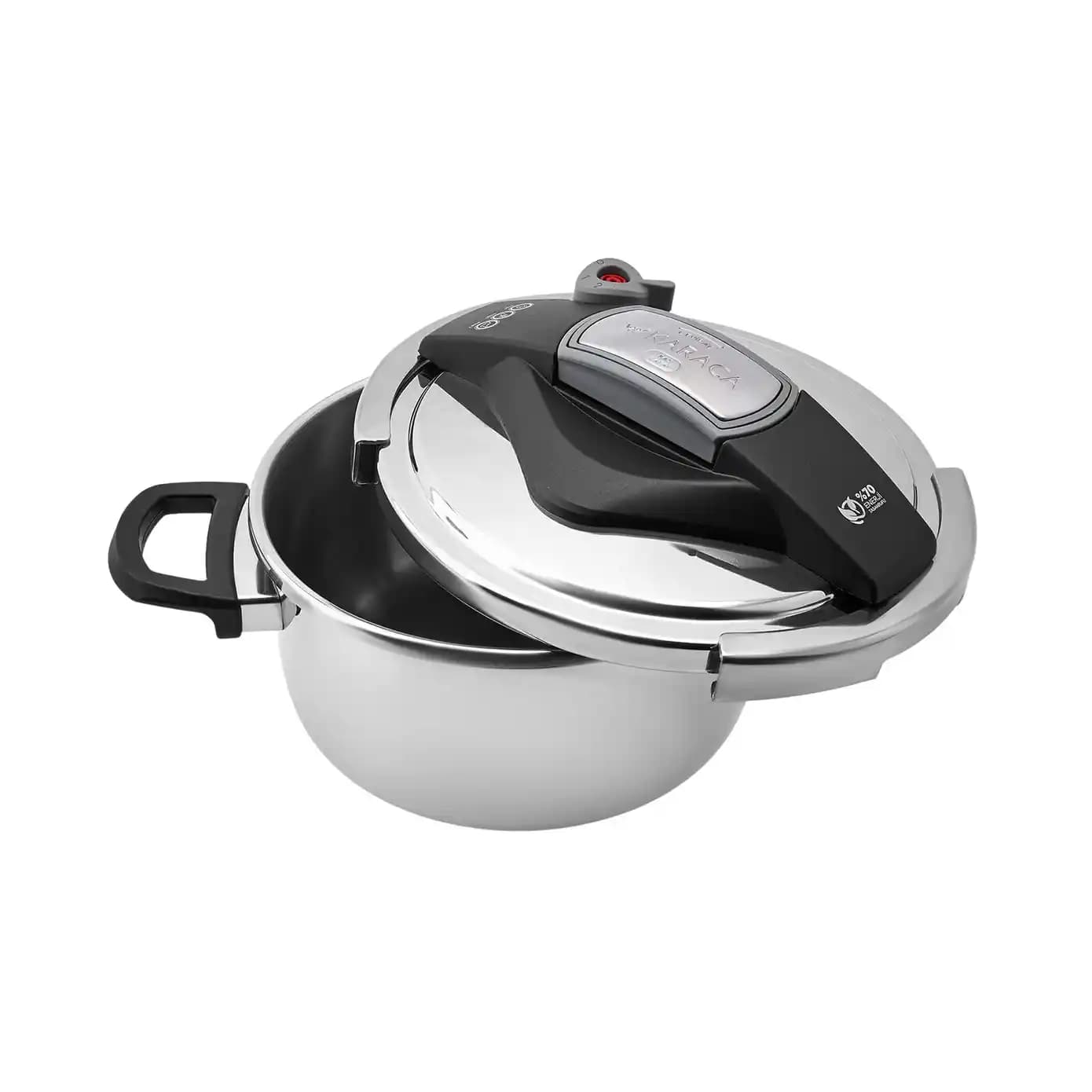 Karaca Perfect Gray 4+6 Litre Düdüklü Tencere Seti ile Mutfakta Şıklık ve İşlevsellik