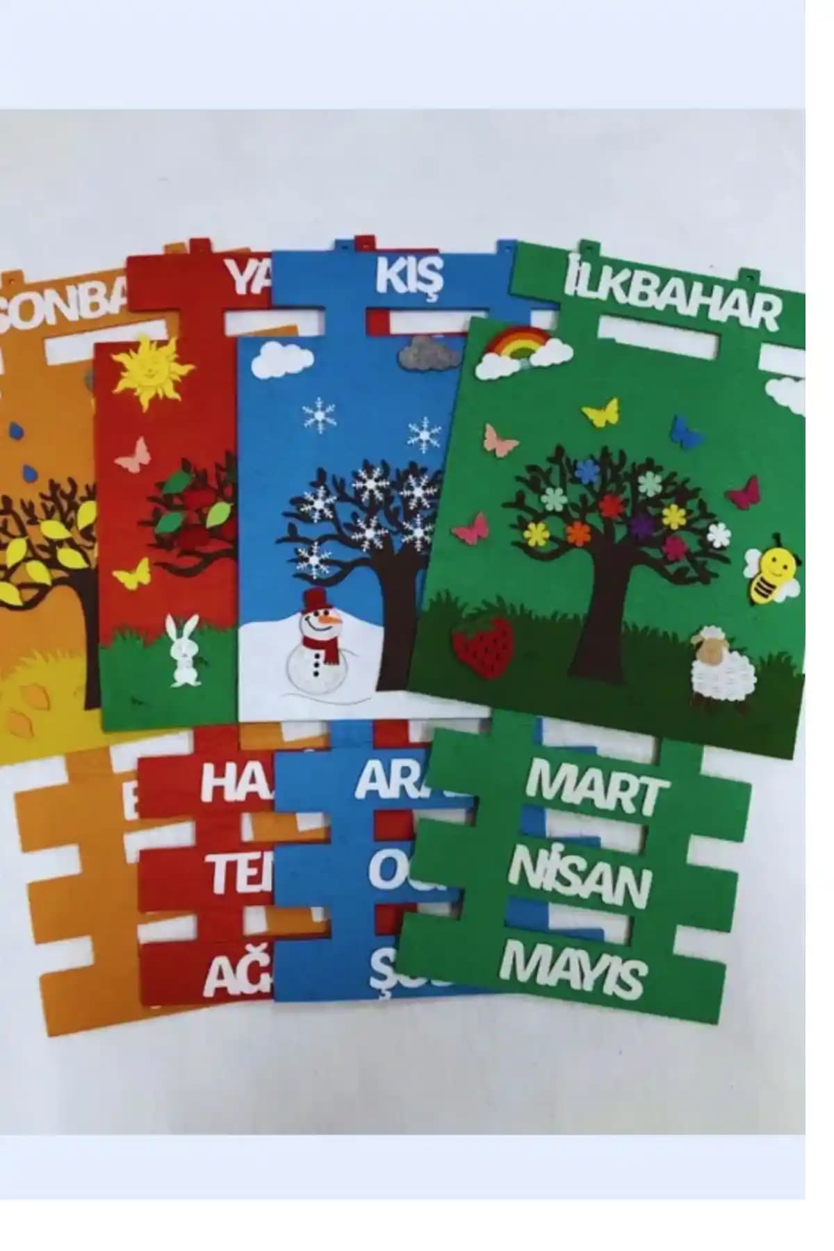 Keçeden Mevsim Şeridi ile Dekorasyonunuzu Canlandırmanın Yolları