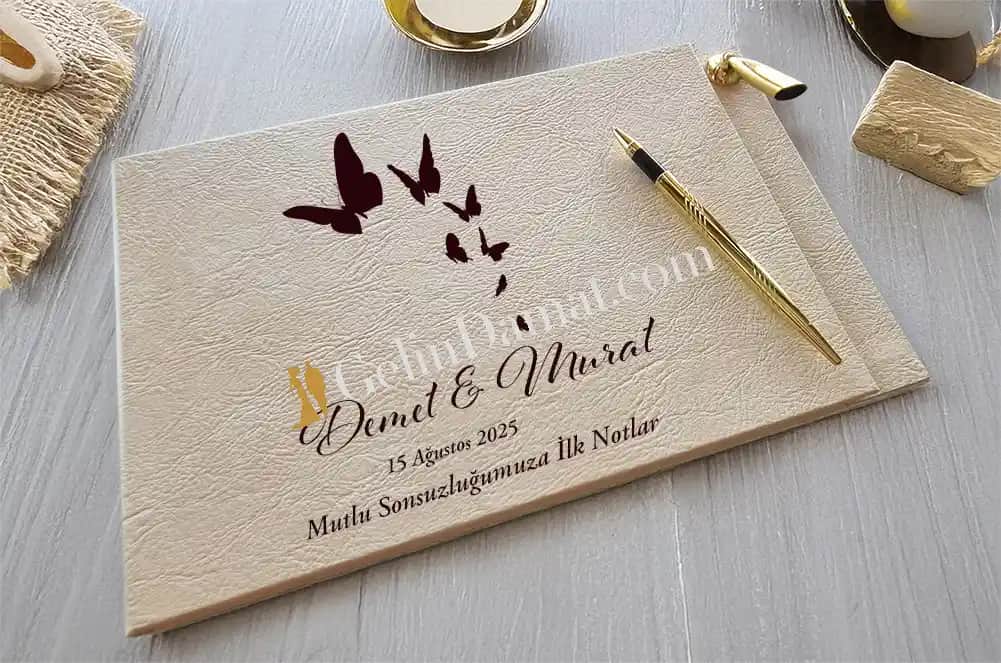 Kişiye Özel Anı Defteri ile Dekorasyonunuza Şıklık ve Anılarınızı Ölümsüzleştirin